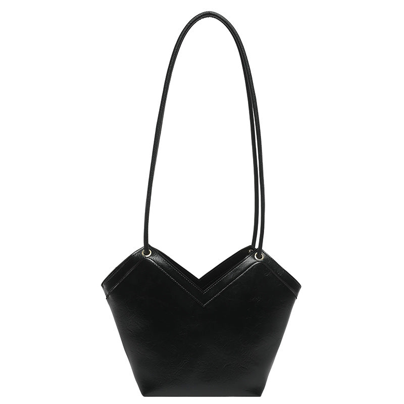 Damen praktische Handtasche mit V-Design Nord Taschen