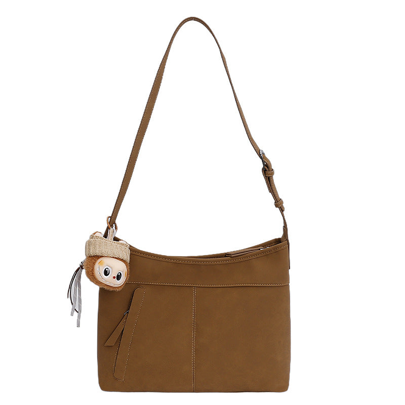 Damen Hobo Tasche mit süßem Tieranhänger Nord Taschen