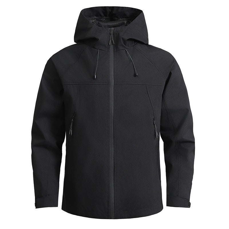 Herren Atmungsaktive Softshelljacke mit Zwei-Wege-Reißverschluss, verstellbarer Kapuze und wasserabweisender Oberfläche Nord Taschen