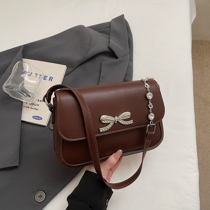 Damen stilvolle Clutch mit Strassdetail Nord Taschen