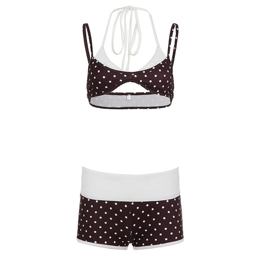 Damen Bikini-Set mit trendigem Punktedesign und modischem Schnitt