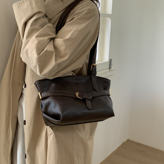 Damen elegante Handtasche mit verstellbarem Gürtel Nord Taschen