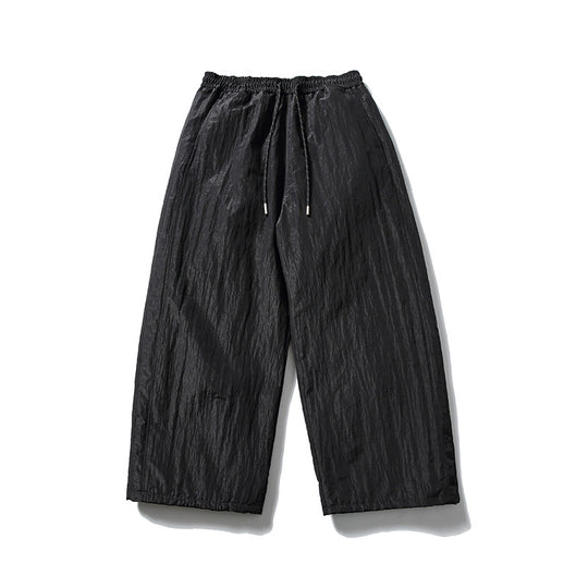 Herren Locker geschnittene Ripstop-Freizeithose mit Camouflage-Muster und elastischem Kordelbund Nord Taschen