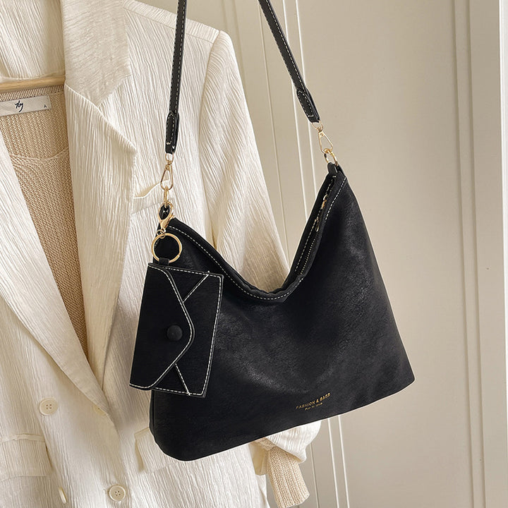 Damen modische Umhängetasche mit abnehmbarem Anhänger und elegantem Design Nord Taschen
