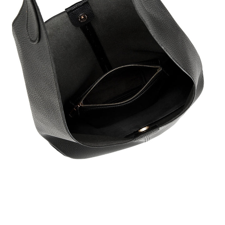 Damen Hobo-Tasche aus hochwertigem Kunstleder mit praktischem Innendesign Nord Taschen