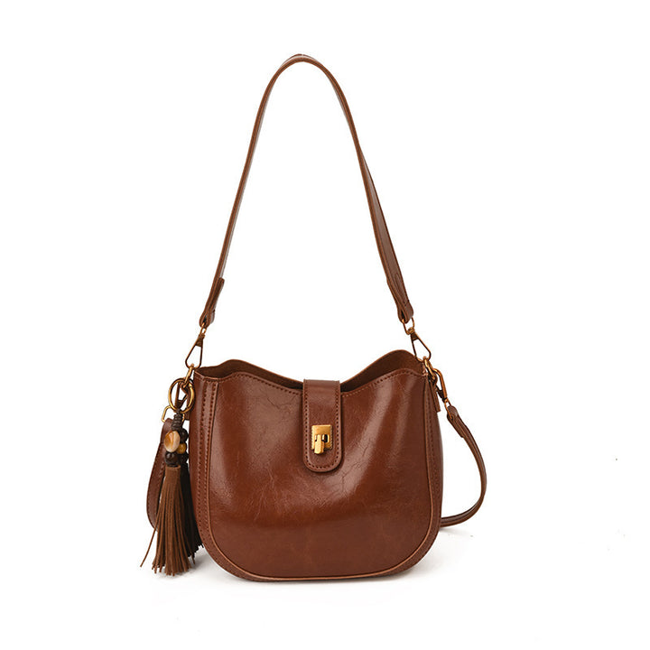 Damen Hobo-Tasche mit eleganten Fransen und modischen Details Nord Taschen