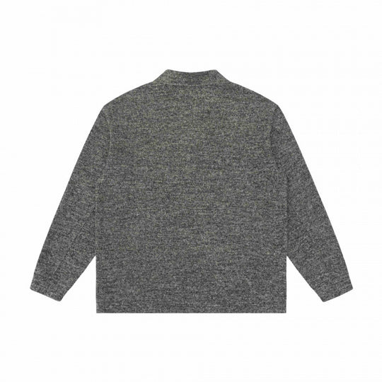 Unisex Feinstruktur-Henley-Strickpullover mit Raglanärmeln und Relaxed-Schnitt Nord Taschen