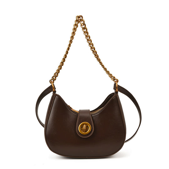 Damen Hobo-Tasche mit eleganter Kettenverzierung und hochwertigem Leder Nord Taschen