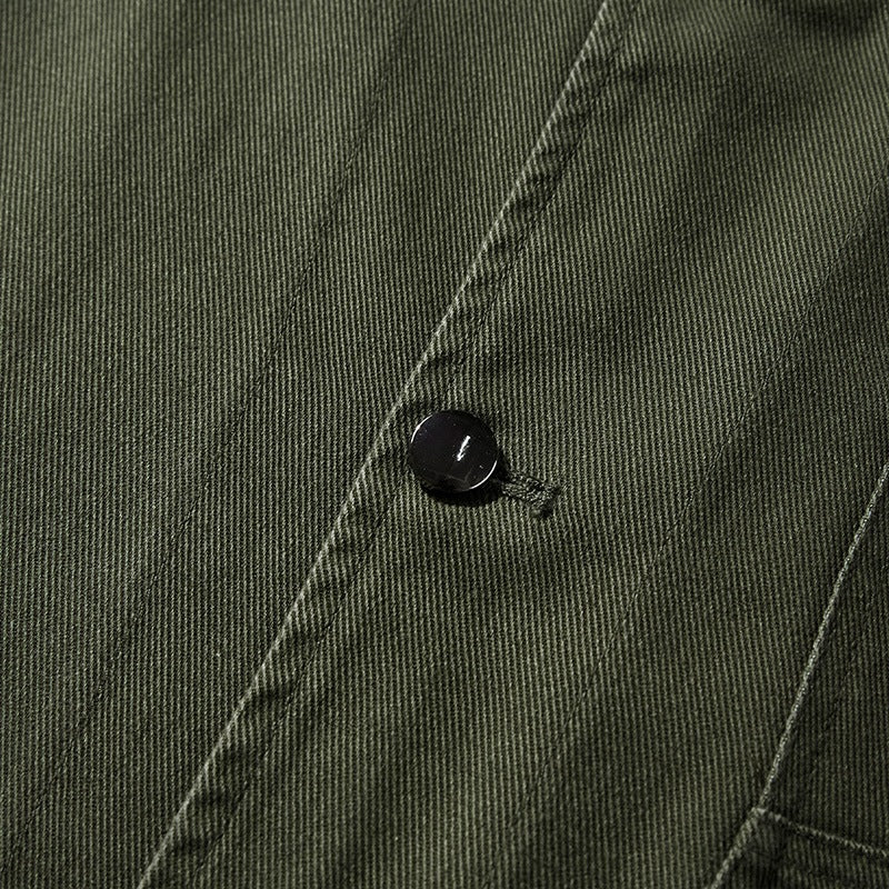 Unisex Oversize-Arbeitsjacke im Overshirt‑Stil aus Canvas mit aufgesetzten Taschen Nord Taschen