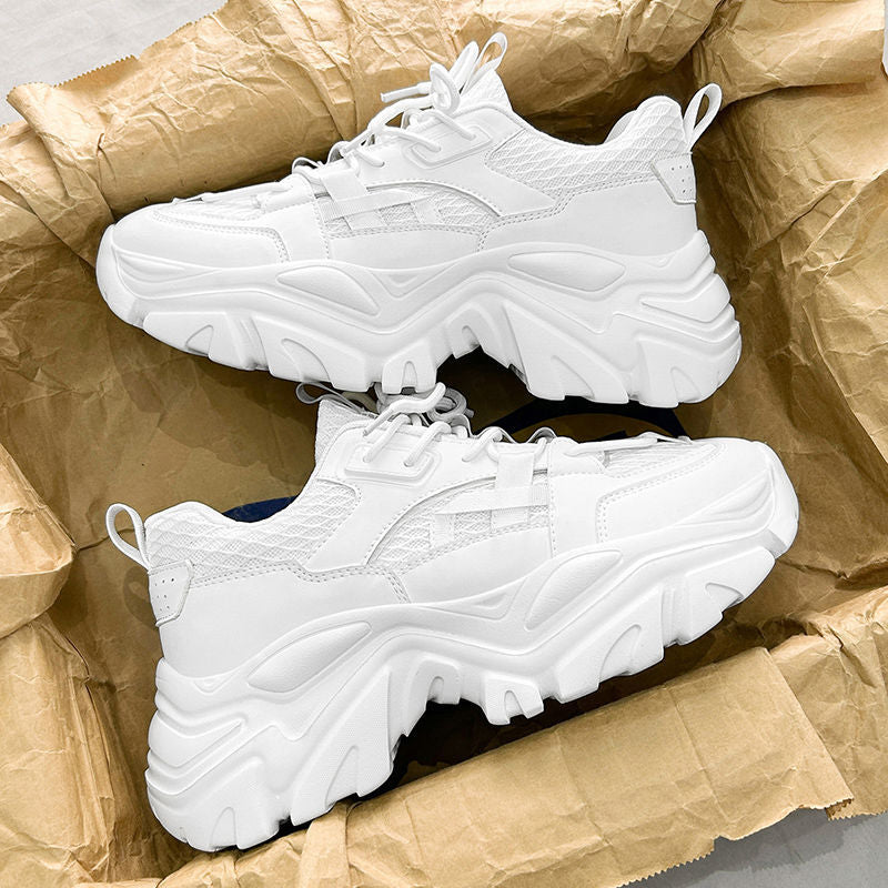 Damen Chunky Sneakers mit dämpfender Sohle und atmungsaktivem Obermaterial