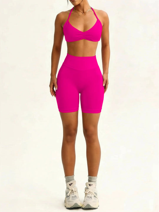 Damen Sportliches Bikini-Set mit hochelastischem Material und verstellbaren Trägern
