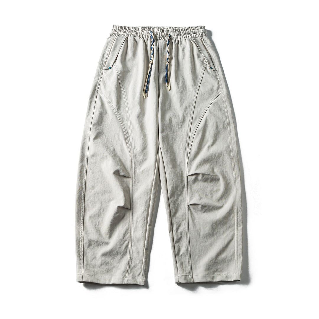 Herren konisch zulaufende Utility-Hose mit elastischem Bund und Kordelzug Nord Taschen
