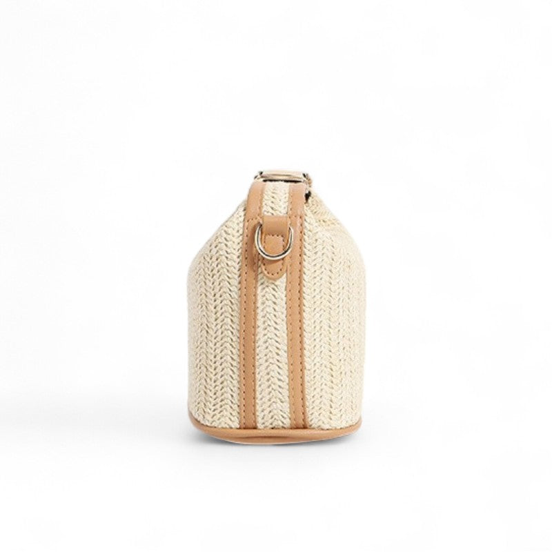Nord Taschen | Small Shoulder Bag in Straw