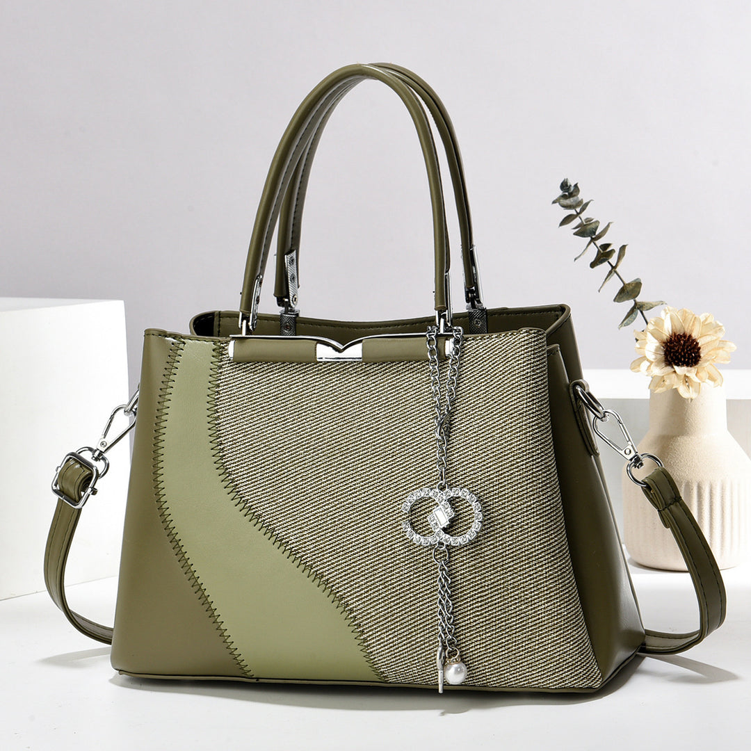 Damen Handtasche aus hochwertigem Kunstleder mit detailverliebtem Design und abnehmbarem Schulterriemen Nord Taschen