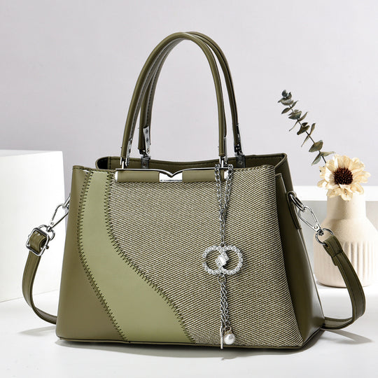 Damen Handtasche aus hochwertigem Kunstleder mit detailverliebtem Design und abnehmbarem Schulterriemen Nord Taschen