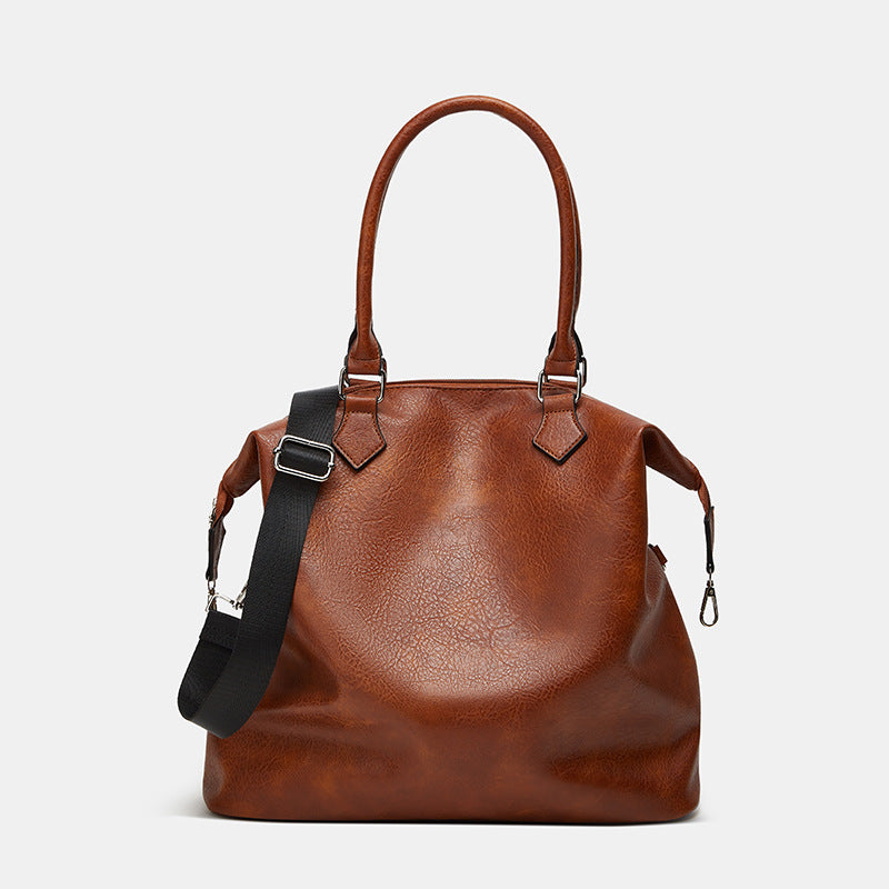 Damen Handtasche mit verstellbarem Schulterriemen und eleganter Lederstruktur Nord Taschen