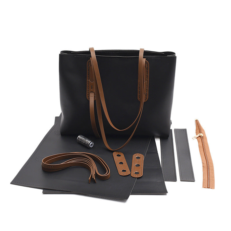 Damenhandtasche aus hochwertigem Kunstleder mit individuellem DIY-Set Nord Taschen