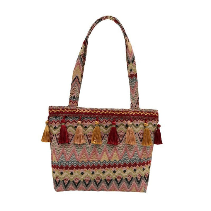 Damen modische Tragetasche mit einzigartigem ethnischen Design Nord Taschen