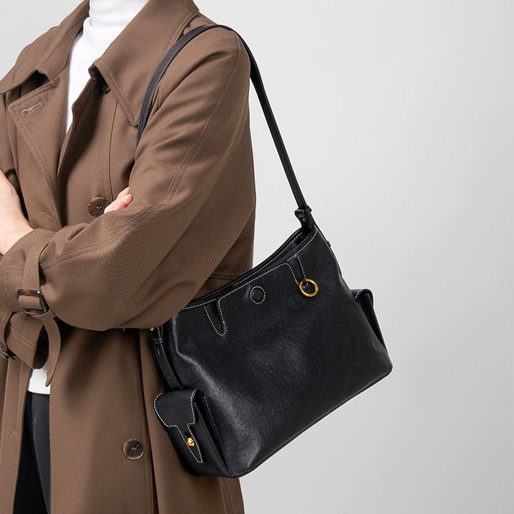 Damen Schultertasche mit vielseitigen Fächern und hochwertiger Verarbeitung Nord Taschen