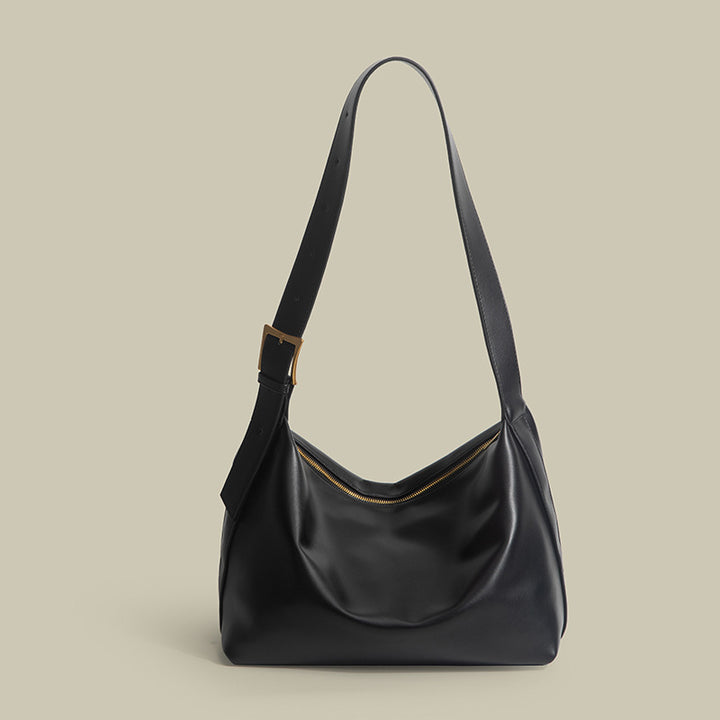 Damen elegante Hobo-Tasche aus hochwertigem Leder Nord Taschen
