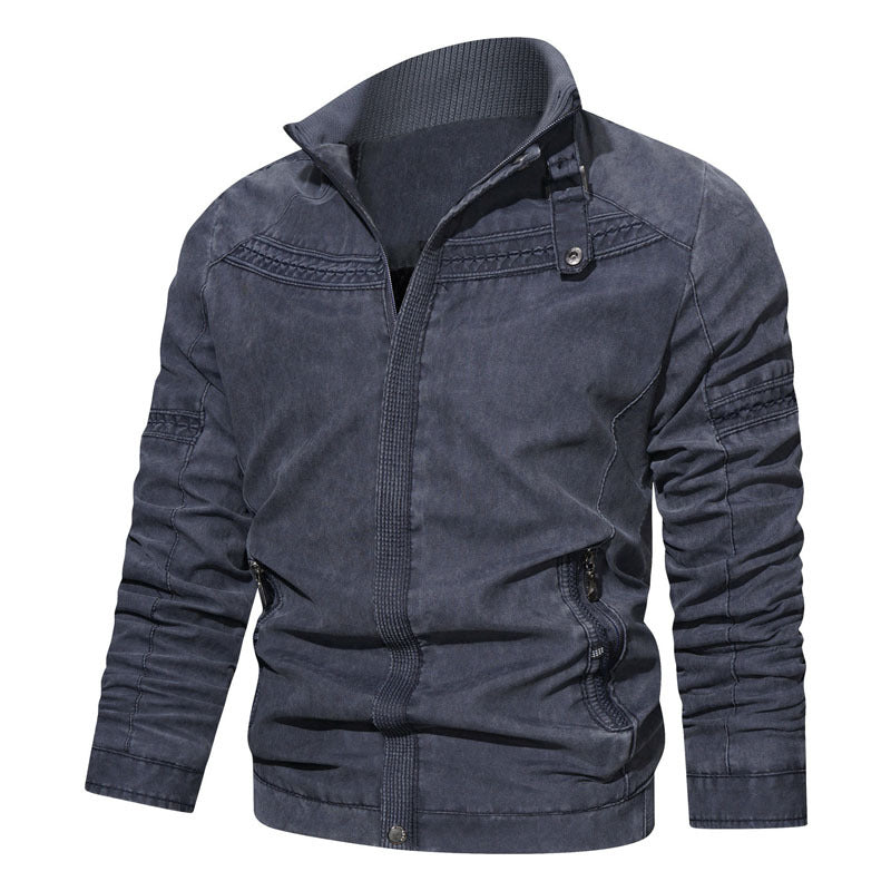 Herren Modische Übergangsjacke mit Steppdetails Nord Taschen