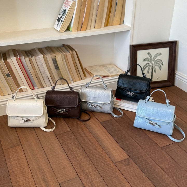 Damen modische Mini-Handtasche mit dekorativem Magnetverschluss Nord Taschen