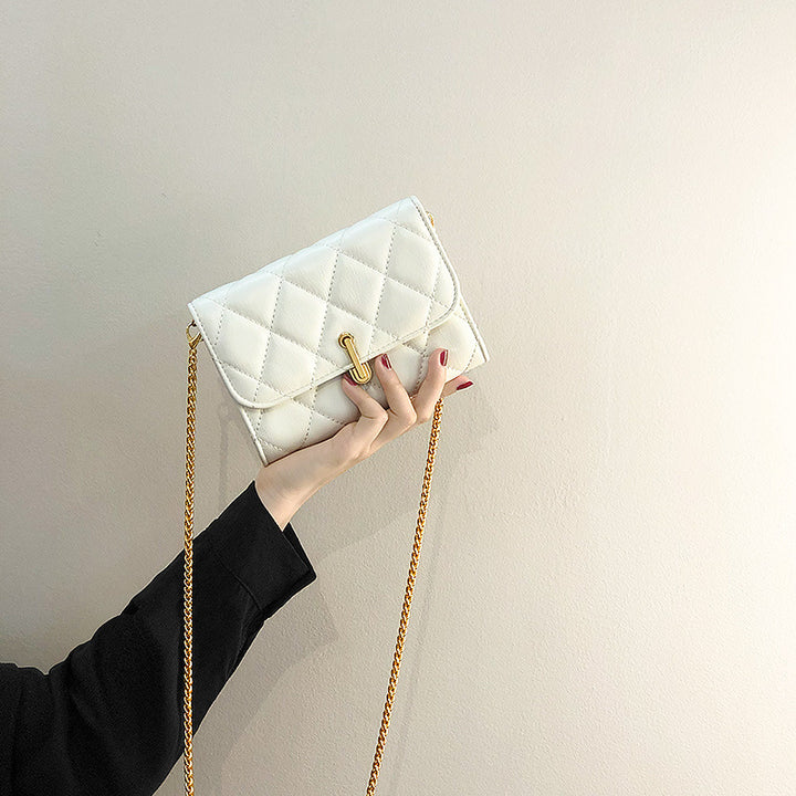 Damen Clutch-Tasche mit eleganter Steppverarbeitung Nord Taschen
