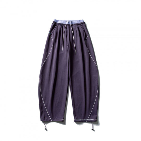 Unisex Weite Tech-Jogginghose mit Kordelzug, Kontrastnähten und verstellbarem Saum Nord Taschen