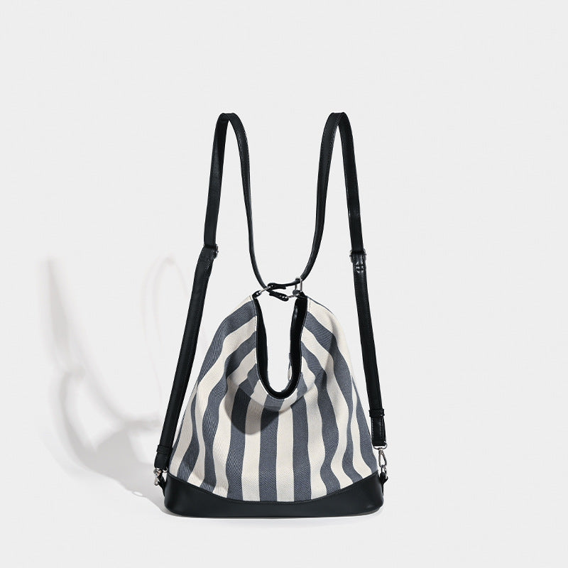 Damen Hobo-Tasche mit modernem Streifenmuster und vielseitigem Innenraum Nord Taschen