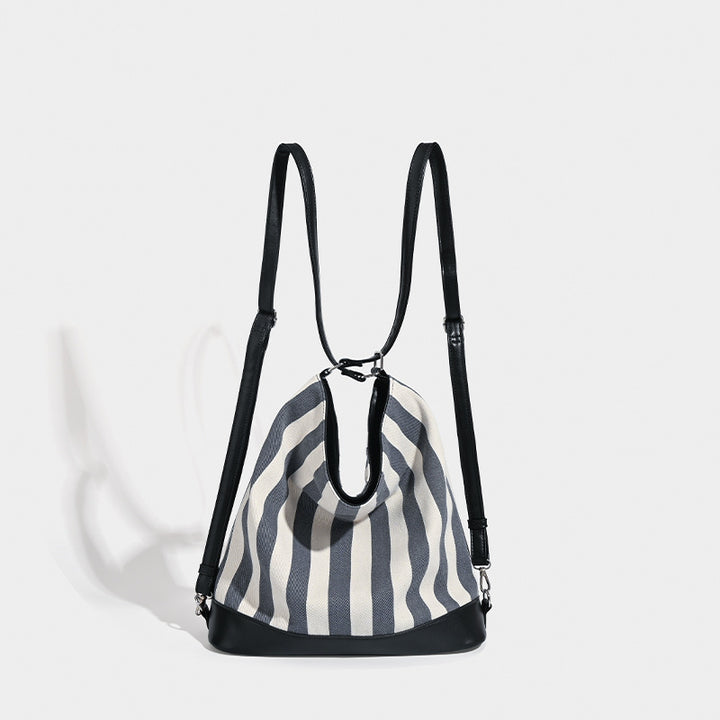 Damen Hobo-Tasche mit modernem Streifenmuster und vielseitigem Innenraum Nord Taschen