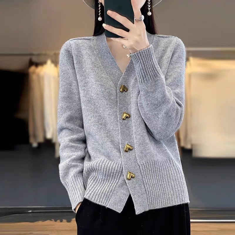 Kuschelige Damen Strickjacke