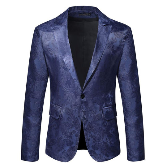 Herren eleganter Blazer mit Paisleymuster - Arvani