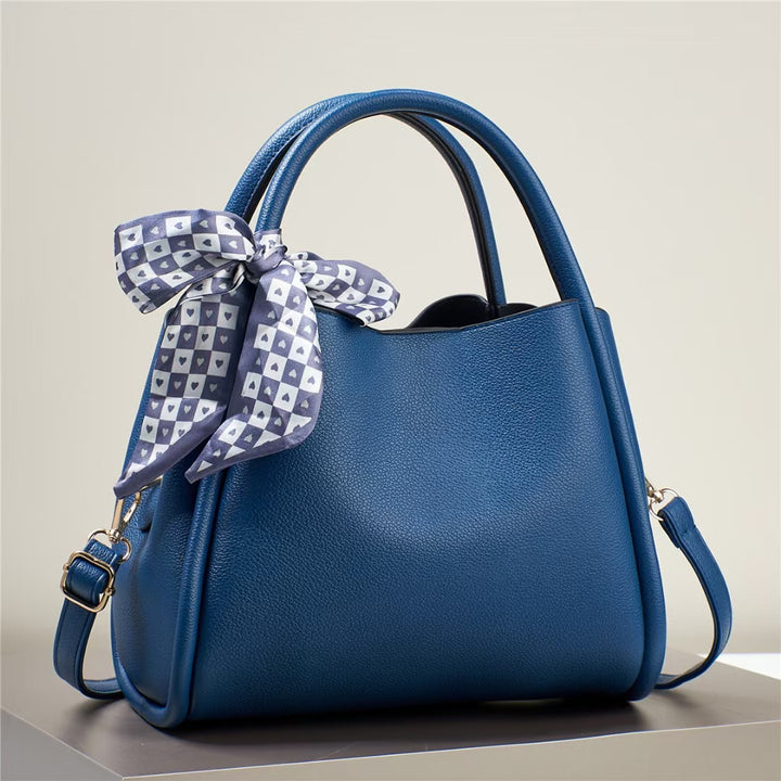 Damen elegante Handtasche mit verspieltem Schleifenakzent Nord Taschen