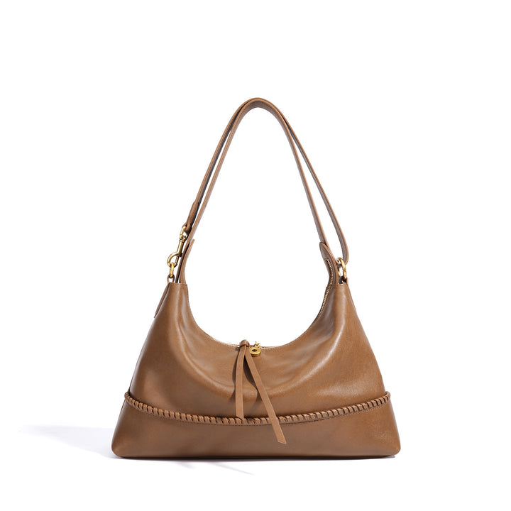 Damen Hobo-Tasche mit geflochtenem Detail Nord Taschen