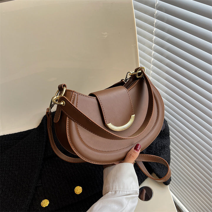 Damen Umhängetasche mit elegantem Kettenverschluss Nord Taschen