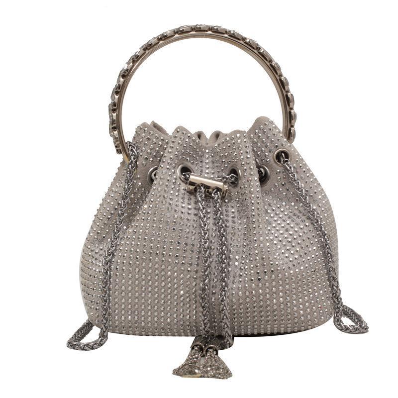 Damen modische Beuteltasche mit Strassverzierungen Nord Taschen