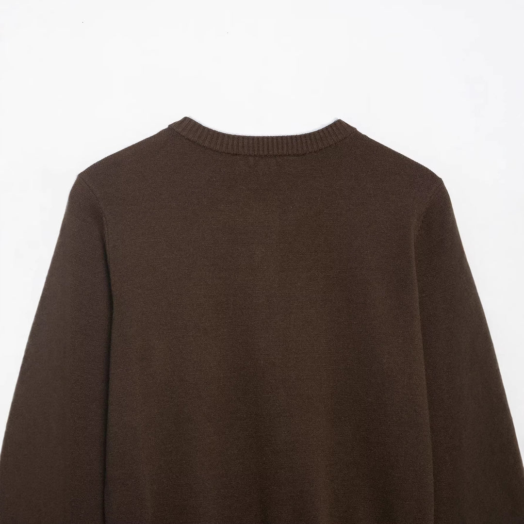 Damen Cardigan mit kontrastfarbener Knopfleiste und zweifarbigen Ärmeln Nord Taschen