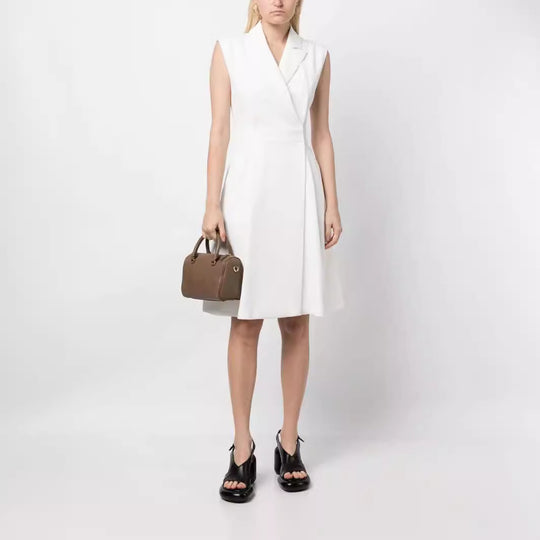 Damen Ärmeloses Blazerkleid mit tailliertem A‑Linien‑Schnitt Nord Taschen