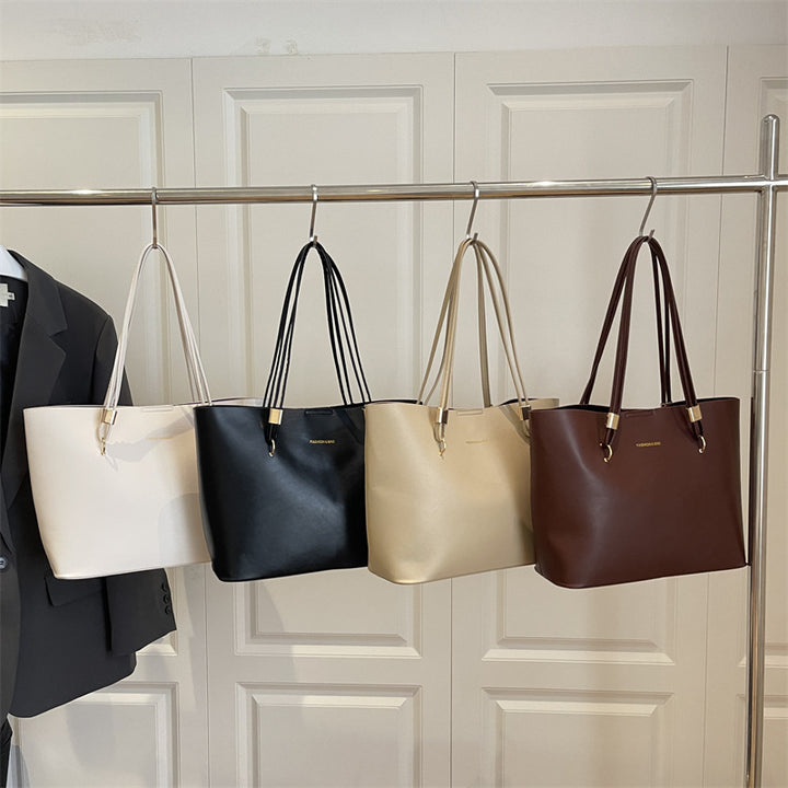 Damen elegante Shopper-Tasche mit goldenen Akzenten Nord Taschen