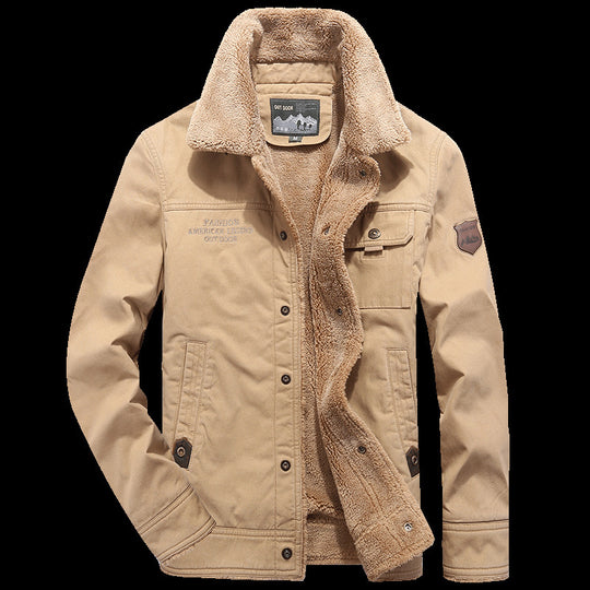 Herren Robuste Outdoor-Jacke mit Fleece-Innenfutter Nord Taschen