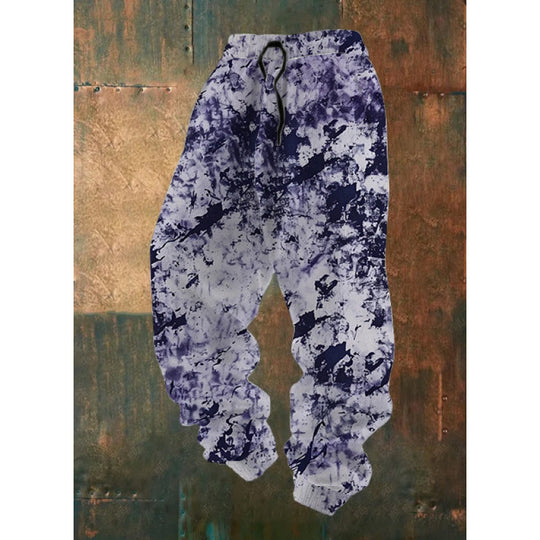 Damen Bequeme Freizeithose mit kreativem Druck Nord Taschen