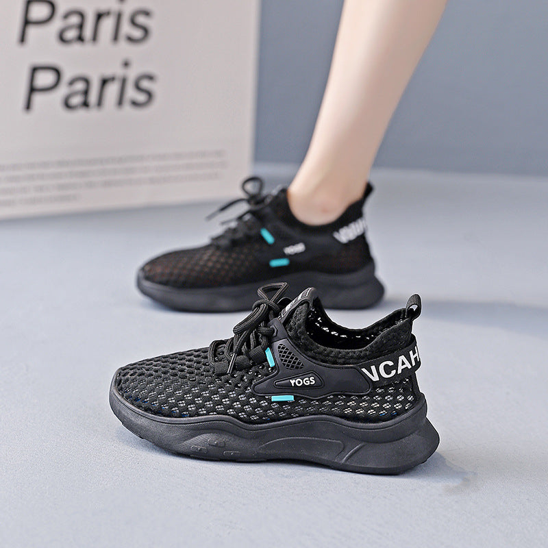 Damen Atmungsaktive Lauf-Sneaker mit Komfortsohle und rutschfester Profilsohle