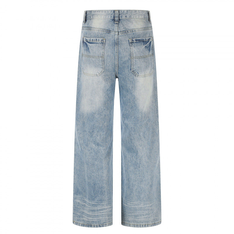 Damen Kurz geschnittene High‑Waist Culotte-Jeans mit weitem Bein, Retro‑Wash und softer Denimqualität Nord Taschen