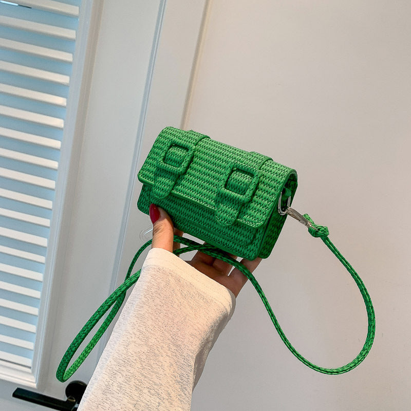 Damen Mini Umhängetasche mit strukturiertem Design und verstellbarem Trageriemen Nord Taschen