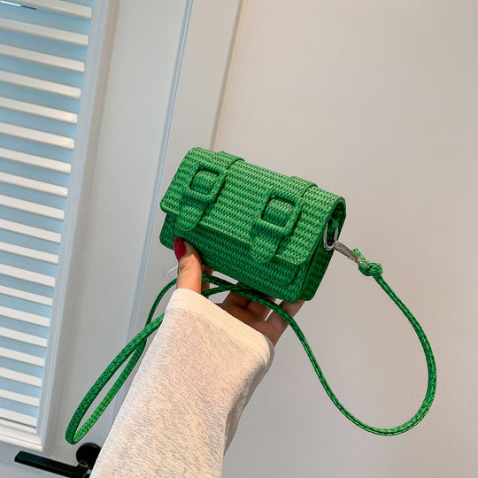 Damen Mini Umhängetasche mit strukturiertem Design und verstellbarem Trageriemen Nord Taschen