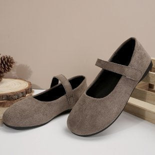 Damen Ballerinas mit verstellbarem Riemen und weichem Innenfutter