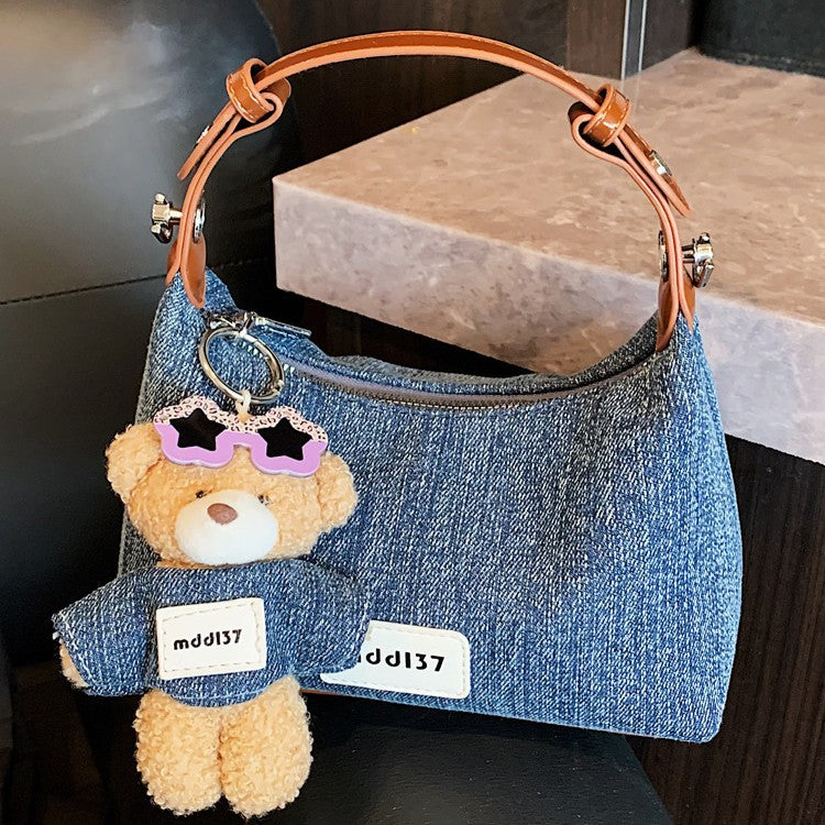 Damen Denim Mini-Handtasche Nord Taschen