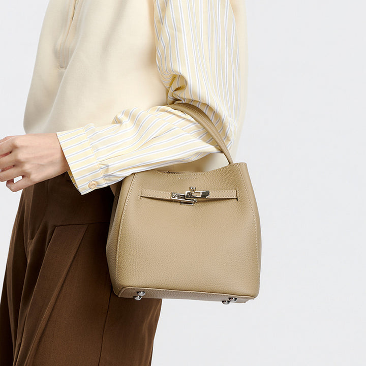 Damen elegante Tragetasche mit besonderen Akzenten Nord Taschen