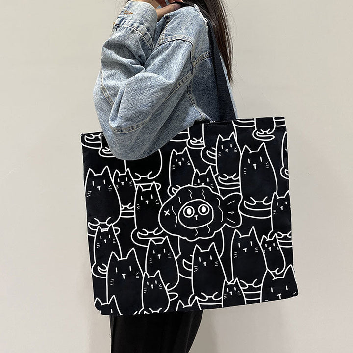 Nord Taschen | Cartoon-Katzen tasche