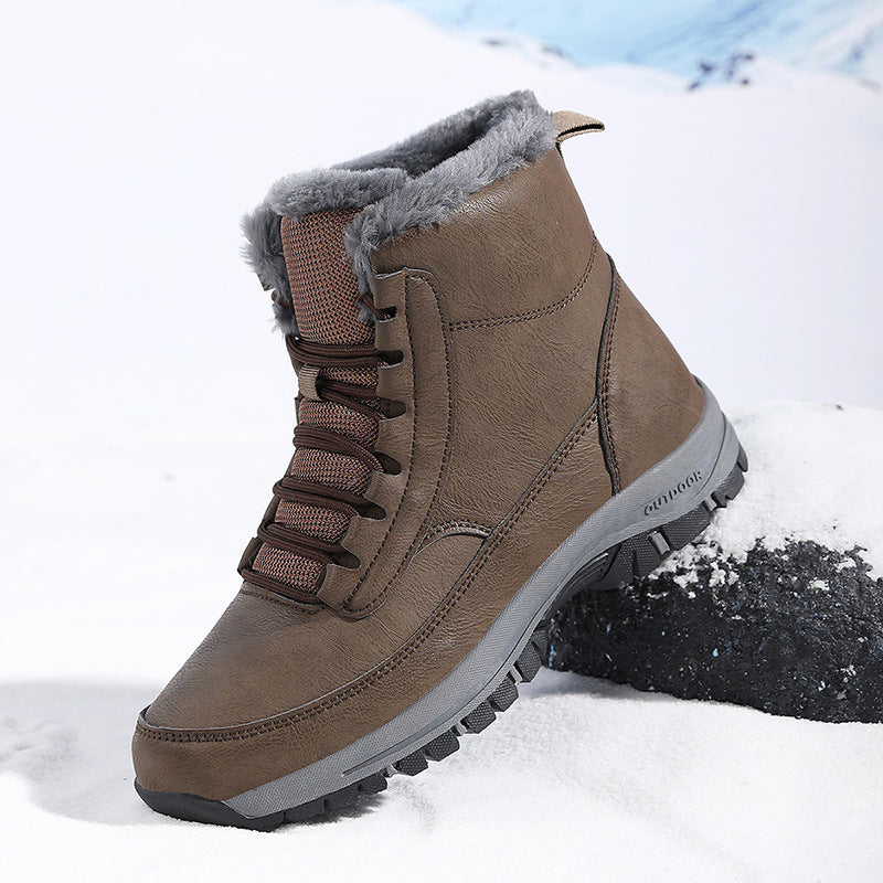 Damen Gefütterte Thermo-Winterstiefelette mit rutschfester Profilsohle und wasserabweisender Oberfläche Nord Taschen